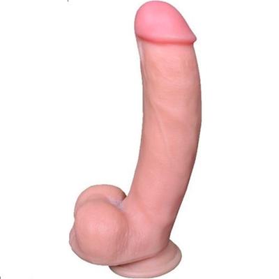 21 cm Kavisli Realistik Dildo Penis