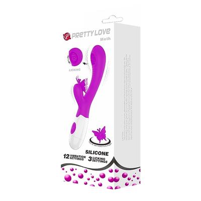 Kelebek Dalgalı Dil Titreşimli Özel Silikon Vibratör