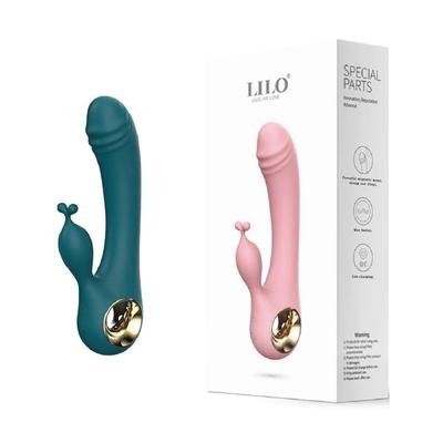 USB Şarjlı 10 Fonksiyonlu Klitoris Uyarıcılı Teknolojik Vibratör