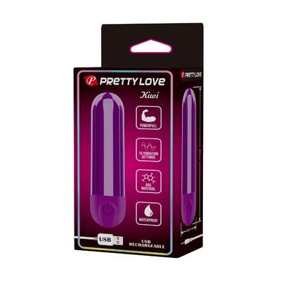 USB Şarjlı 10 Fonksiyonlu Mor Renkli Teknolojik Vibratör