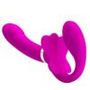 12 Titreşimli Silikon Strap-on Usb şarjlı Süper Lüks Vibratör