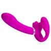 12 Titreşimli Silikon Strap-on Usb şarjlı Süper Lüks Vibratör