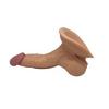 13 cm Vantuzlu Eğik Anal Vajinal Dildo