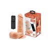 15 CM Oynar Başlı Titreşimli Realistik Vibratör Penis
