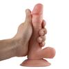 17 cm 3.5 cm kalınlığında Realistik Vantuzlu Dildo Penis