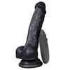 17 cm vantuzlu realistik titreşimli zenci vibratör penis