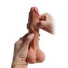19 cm gerçekçi vantuzlu soft realistik dildo penis