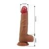 20,6 cm Realistik Vantuzlu Dildo Penis Gebze