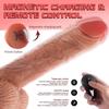 20 cm usb şarjlı ileri geri gitmeli vantuzlu vibratör penis