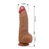 23,2 cm Realistik Vantuzlu Dildo Penis