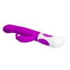 23 cm klitoris uyarıcılı silikon vibratör penis