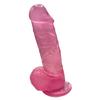 23cm Pembe Jel Dildo Penis