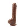 25,5 cm Gerçekçi Kalın Melez Dildo Penis