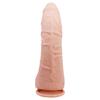 27 cm eğik damarlı vantuzlu büyük dildo penis