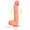 31,5 cm Dev Boy Realistik Vantuzlu Dildo Penis