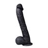 33 Cm Zenci Dev Gerçekci Dildo Penis