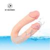 46 cm Realistik Çatal Dildo Anal Vajinal Penis
