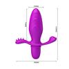 7.2 cm Klitoral Uyarıcılı Titreşimli Anal Plug