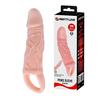 Breyden 18 CM Uzatmalı 3 CM Dolgulu Testis Halkalı Penis Kılıfı