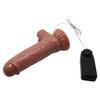 Çift Katmanlı 18,5 cm Realistik Titreşimli Dildo Penis