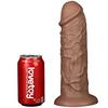 Çift Katmanlı 26 cm Realistik Kalın Dildo Melez Penis
