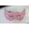 DERİ FANTEZİ MASKE FANTAZİ GÖZ MASKESİ PEMBE