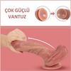 Gerçekçi Çift Katmanlı 21,5 cm Realistik Dildo Penis