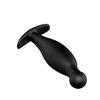 Pretty 12CM Zenci Anal Plug Anal Tıkaç Tıpa Stimülatör Anal Penis