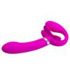 USb Şarjlı Çift Taraflı Strapon G-Spot Vajinal Vibratör